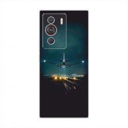 Силиконовый чехол Ночной рейс на ZTE Nubia Z40 Pro