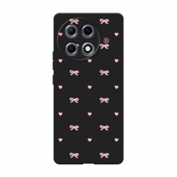 Матовый силиконовый чехол Простые бантики 3 на Tecno Camon 30S Pro