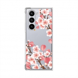 Силиконовый чехол Большая сакура на Samsung Galaxy Z Fold 6