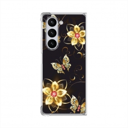 Силиконовый чехол Luxury butterflies на Samsung Galaxy Z Fold 6
