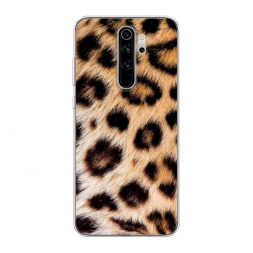 Силиконовый чехол Леопардовый принт на Xiaomi Redmi Note 8 Pro