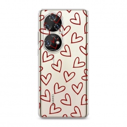 ����������� ����� Little hearts doodles 2 �� Huawei P50 Pro