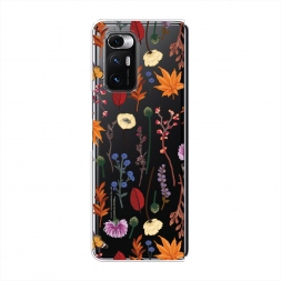 ����������� ����� Orange Purple flowers �� Xiaomi Mi Mix Fold