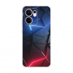 Силиконовый чехол Геймерская абстракция на Oppo Reno 13F