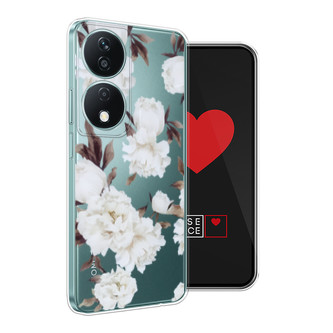 Силиконовый чехол Цветочная хрупкость 2 на Honor X7b