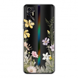 Силиконовый чехол Летний винтаж 2 на Tecno Pova 2