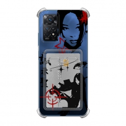 Карман Девушка с винтовкой на Xiaomi Redmi Note 11E Pro