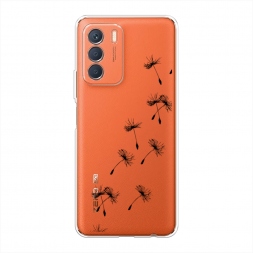 Силиконовый чехол Летящие одуванчики на Infinix Zero 5G 2023