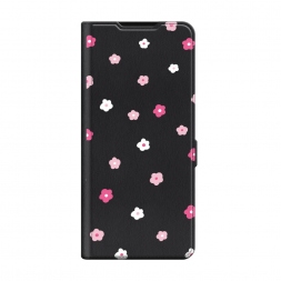 Чехол-книжка Premium Весенние цветочки рисунок на Tecno Camon 50 4G