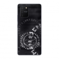 Силиконовый чехол Руны на Samsung Galaxy S10 Lite