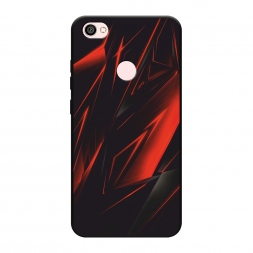 Матовый силиконовый чехол Игровой фон на Xiaomi Redmi Note 5A