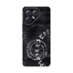 Силиконовый чехол Руны на Tecno Pova 7 Ultra