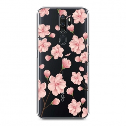 Силиконовый чехол Весенние бутоны на Oppo A9 (2020)