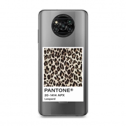 ����������� ����� Pantone leopard �� Xiaomi Poco X3 Pro