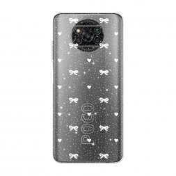 Блестящий Простые бантики 1 на Xiaomi Poco X3