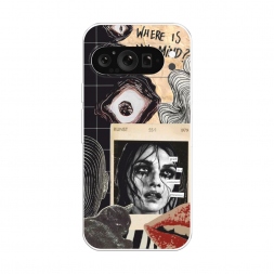 Силиконовый чехол Where is my mind на Google Pixel 9 Pro