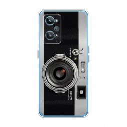 Силиконовый чехол Ретро камера на Realme GT 2