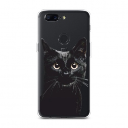 Силиконовый чехол Добрый кот 2 на OnePlus 5T