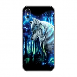 Силиконовый чехол Сказочный волк на iPhone XS Max (10S Max)