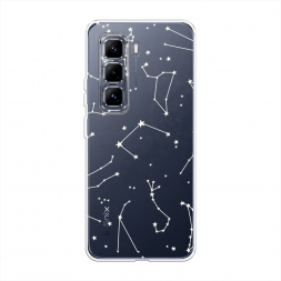 Силиконовый чехол Созвездия на Infinix Hot 50 Pro Plus