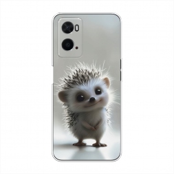 Силиконовый чехол Милый ежонок на Oppo A36