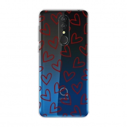 ����������� ����� Little hearts doodles 2 �� Alcatel 3 5053Y (2019)