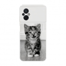 Силиконовый чехол Подмигивающий котенок на Xiaomi Poco M5