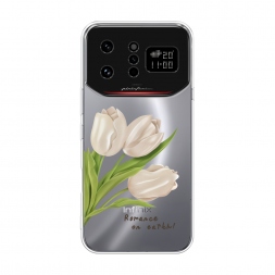 Силиконовый чехол Romance on earth 2 на Infinix Note 60 Ultra