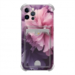 Фиолетовые бутоны на iPhone 12 Pro