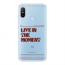 ����������� ����� Live in the moment �� Xiaomi Redmi 6 Pro