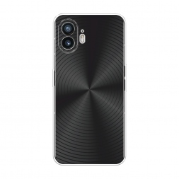 Силиконовый чехол Чёрный винил на Nothing Phone 2