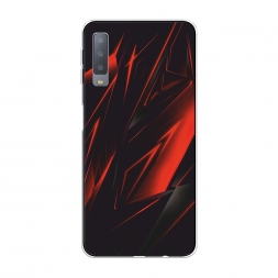 Силиконовый чехол Игровой фон на Samsung Galaxy A7 2018
