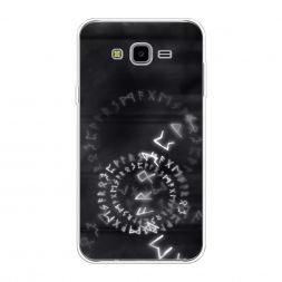 Силиконовый чехол Руны на Samsung Galaxy J7 Neo