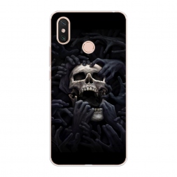 Силиконовый чехол Череп 29 на Xiaomi Mi Max 3