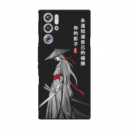 Силиконовый чехол Странствующий самурай на ZTE Nubia Red Magic 9 Pro