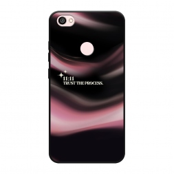 Матовый силиконовый чехол trust the process на Xiaomi Redmi Note 5A