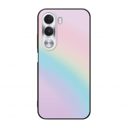 Матовый силиконовый чехол Нежная радуга на Realme C100i