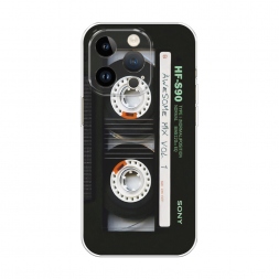 Силиконовый чехол Кассета на iPhone 14 Pro