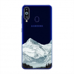 Силиконовый чехол Горы арт 1 на Samsung Galaxy M40