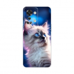 Силиконовый чехол Голубоглазый котёнок на OnePlus Nord 2T