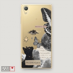 ����������� ����� midnight collage �� Sony Xperia XA1 plus
