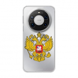 Силиконовый чехол Государственный герб на Huawei Mate 80 Pro Max