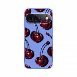 Силиконовый чехол Сочные черешни 4 на Google Pixel 11
