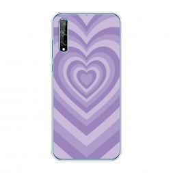 ����������� ����� Violet heart latte �� Huawei P Smart S