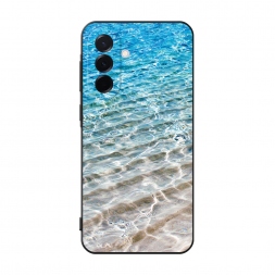 Матовый силиконовый чехол Волны 10 на Samsung A37 5G