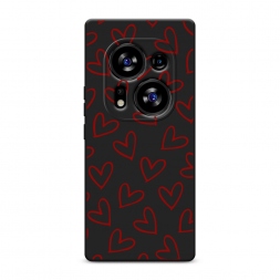 ������� ����������� ����� Little hearts doodles 2 �� Tecno Phantom X2 Pro