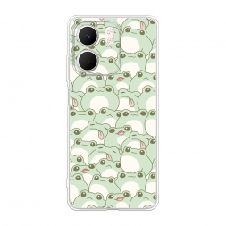 Силиконовый чехол Море жабок на OPPO A5x