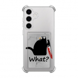 Карман Котик с ножом на Samsung Galaxy S25 FE
