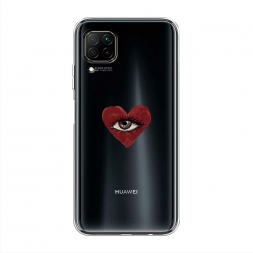 Силиконовый чехол heart eye 2 на Huawei Nova 7i