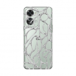 Силиконовый чехол Сетка хром на OnePlus Nord 2T